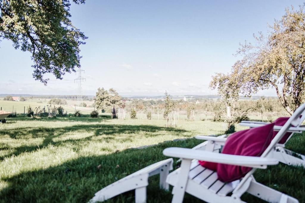 Ferienhof Greuthof Bad Wurzach Esterno foto